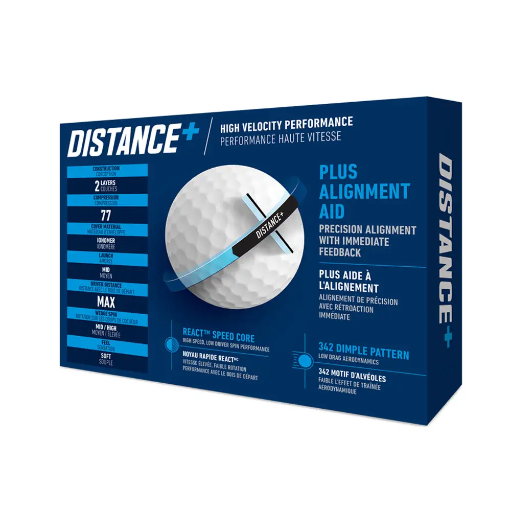 TaylorMade Distance + White Golf Balls - Image 3