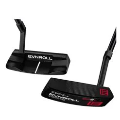 Evnroll Putters Evnroll ER2vB5 Black Mid Slant MidBlade Golf Putter