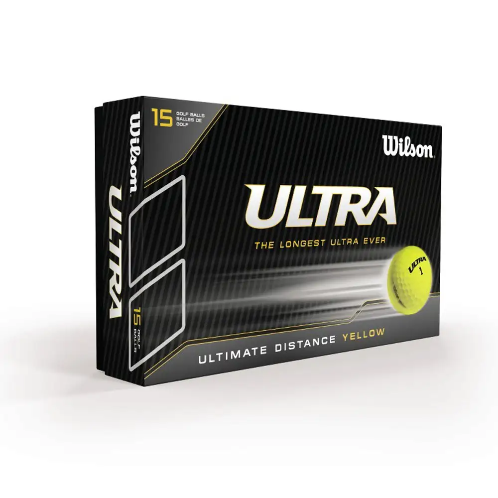 Wilson Staff Ultra Yellow Golf Balls - Image 3