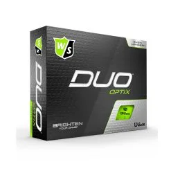 Wilson Staff Duo Optix Green Golf Balls