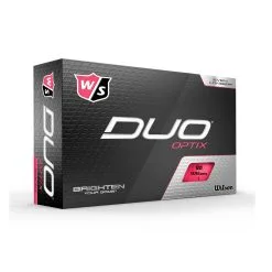 Wilson Staff Duo Optix Pink Golf Balls