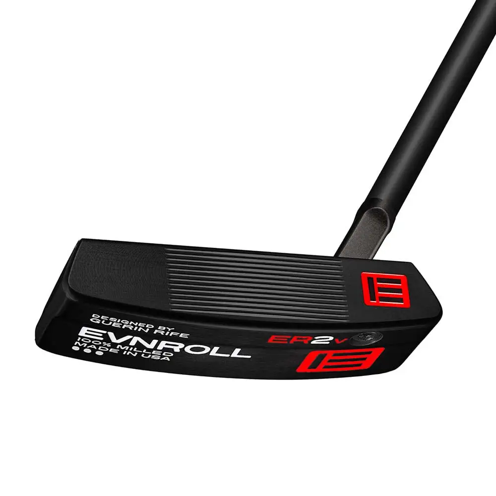 Evnroll Putters Evnroll ER2vB1 Black Short Slant MidBlade Golf Putter - Image 5
