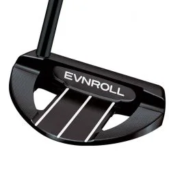Evnroll Putters ER 7 Full Mallet Black Golf Putter With Gravity Grip
