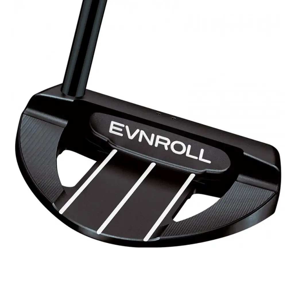 Evnroll Putters ER 7 Full Mallet Black Golf Putter With Gravity Grip